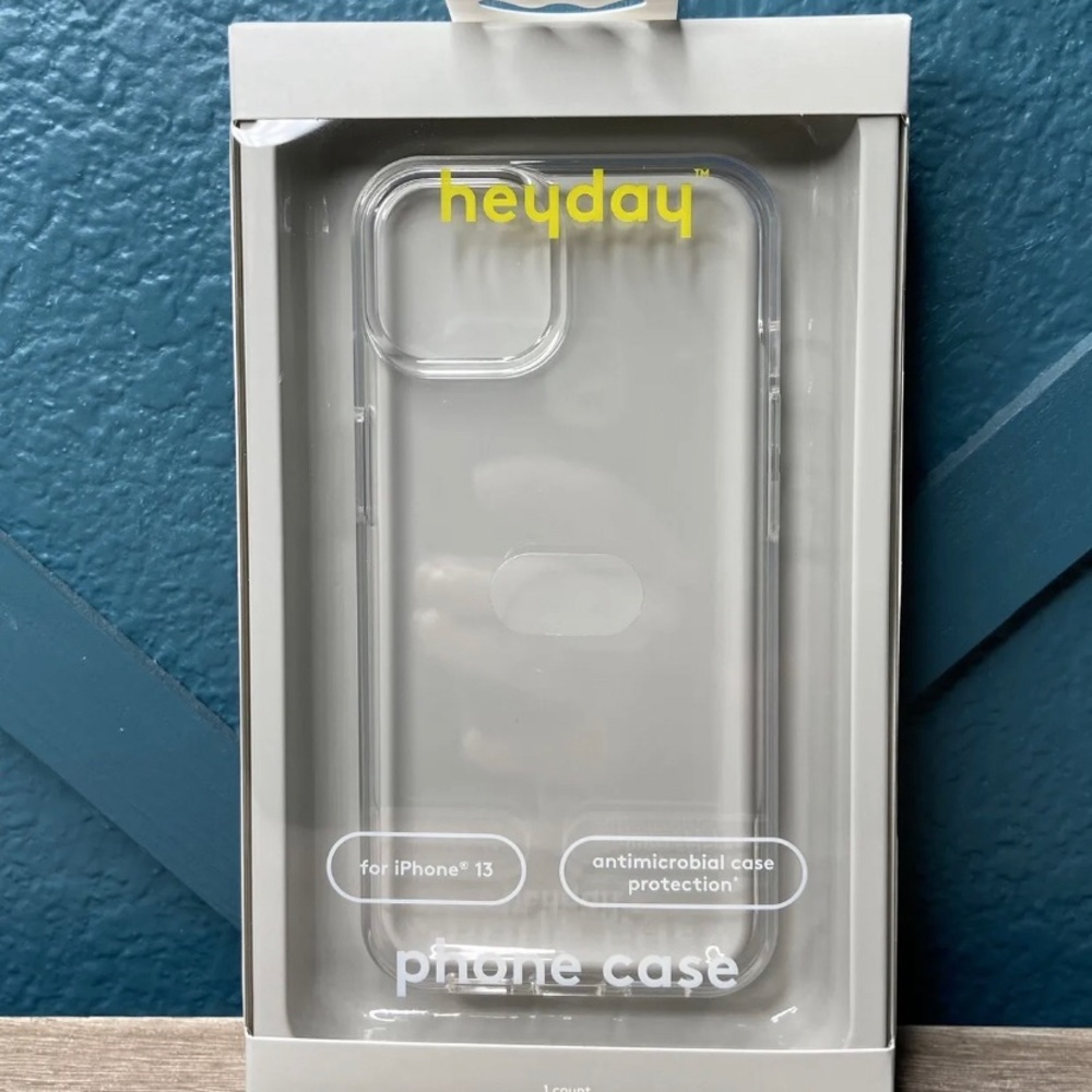 NEW Heyday Bumper Clear Case for Apple iPhone 13